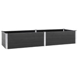 Vidaxl Planning box raised 300x100x54 cm HKC Gray