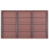 Vidaxl gulvelement til Solardouche 101x63x5,5 cm HKC Brown