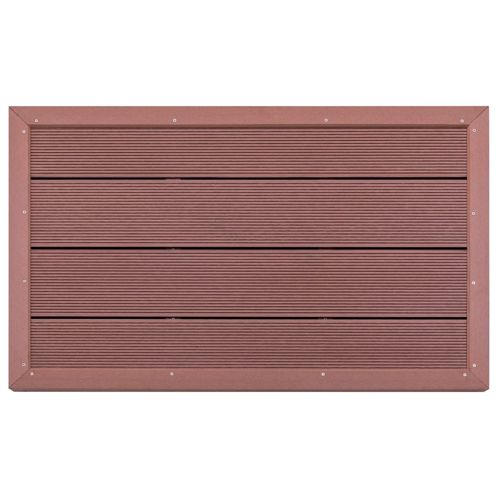 Vidaxl Floor Element per Solardouche 101x63x5.5 cm HKC Brown