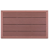 Vidaxl Floor element for Solardouche 101x63x5.5 cm HKC Brown