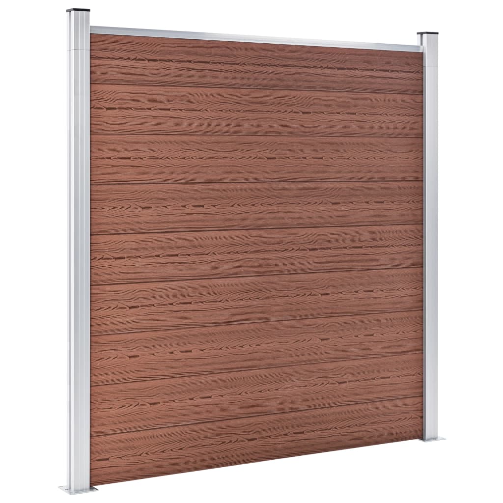 Vidaxl fen 180x186 cm hkc Brown