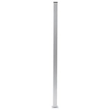 Vidaxl staketstolpar 3 st 185 cm aluminium