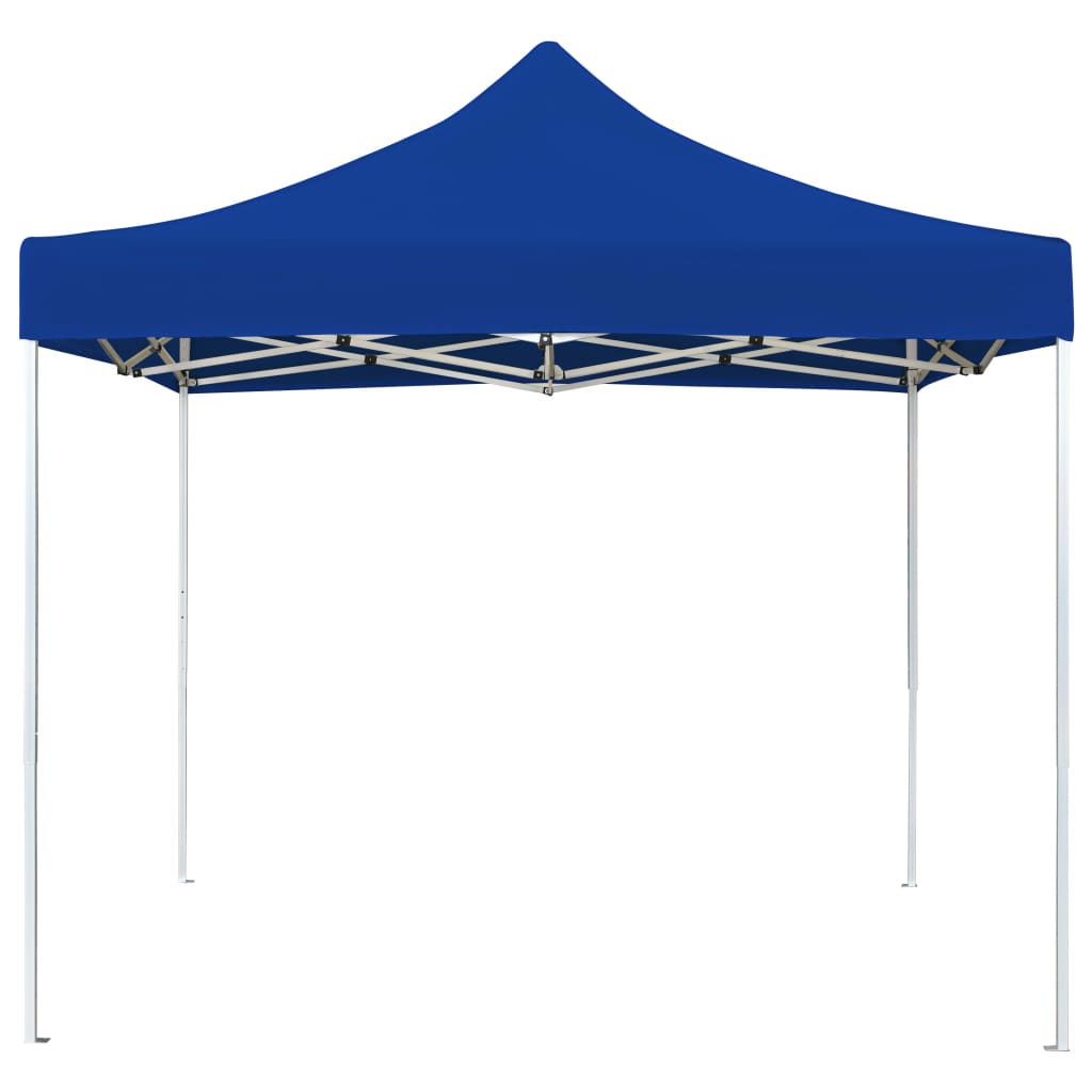 Vidaxl PartyTent professionalmente pieghevole 2x2 m in alluminio blu