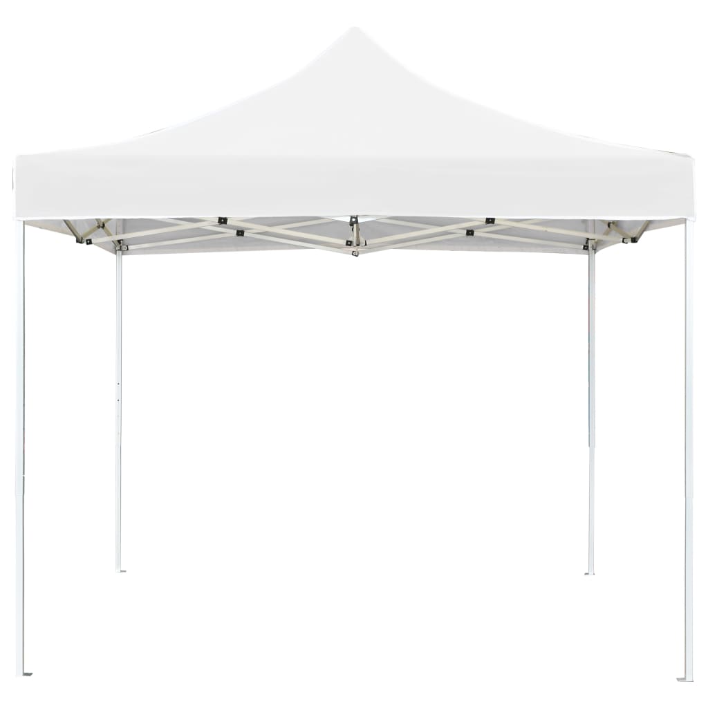 Vidaxl partyTent professionellt vikbar 2x2 m aluminiumvit