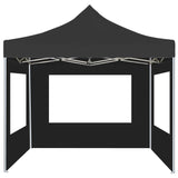 Vidaxl Partytent Foldable with walls 2x2 m aluminum anthracite