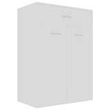 Vidaxl Schong Cabinet 60x33x84 cm Exempladescht Holzwäiss