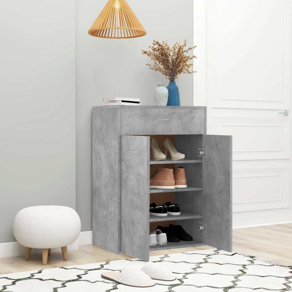 Vidaxl Cabinet per scarpe 60x35x84 cm Prezzo in legno a modifica