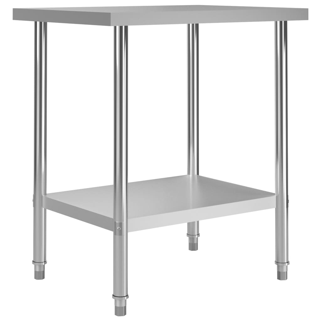 Vidaxl Kichen Table Table 80x6085 cm Edelstol