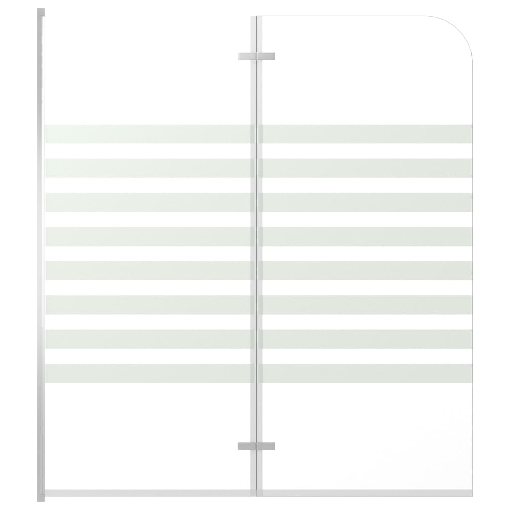 VIDAXL -BAD -MADEN -WAHR VON 120 x 140 cm gehärtetes Glas gestreift