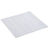 Vidaxl podłogowe deski samozadowolenia 5.11 m² PVC White