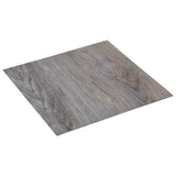 Vidaxl Floorboards Selvlavt 5,11 m² PVC lysebrun