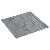 Vidaxl aboard pavimenti autoadesivo 5,11 m² PVC grigio chiaro