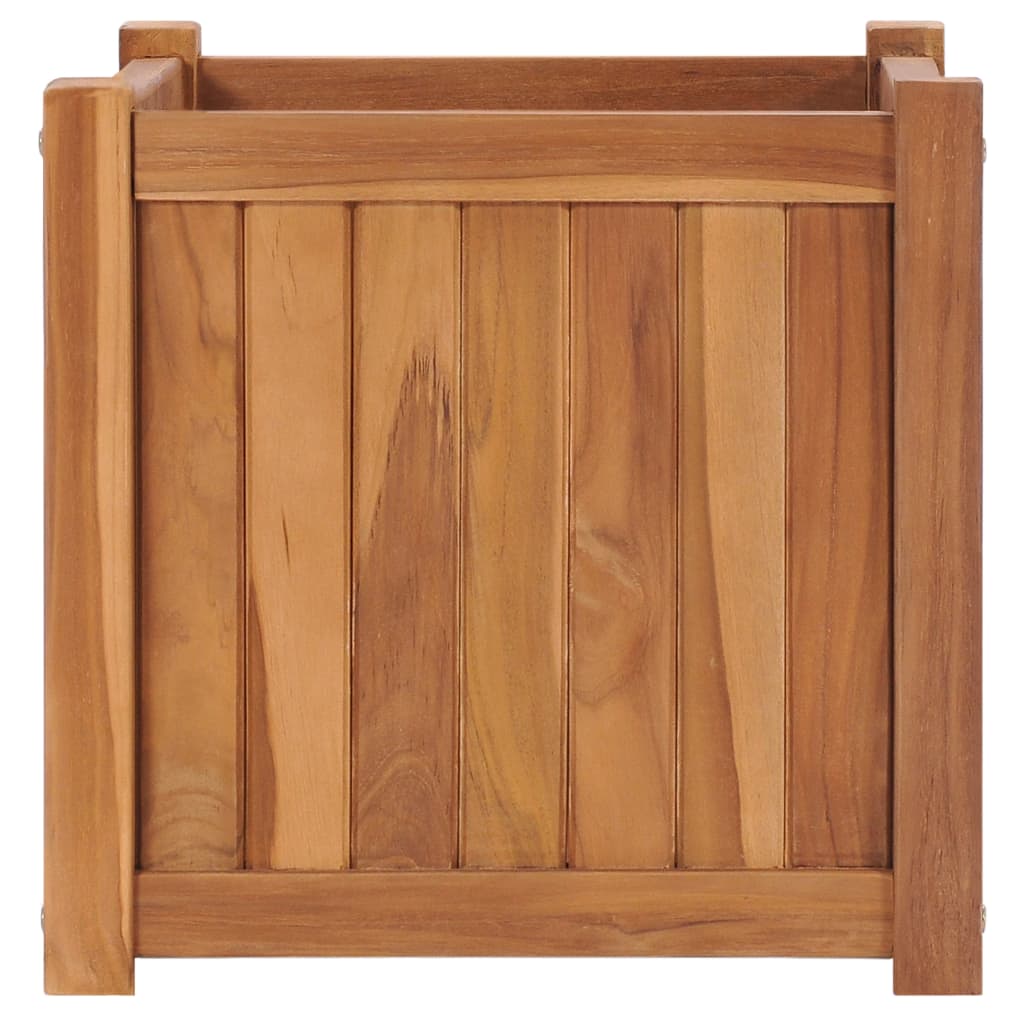 Vidaxl fioriera raccolta 40x40x40 cm Legno di teak solido