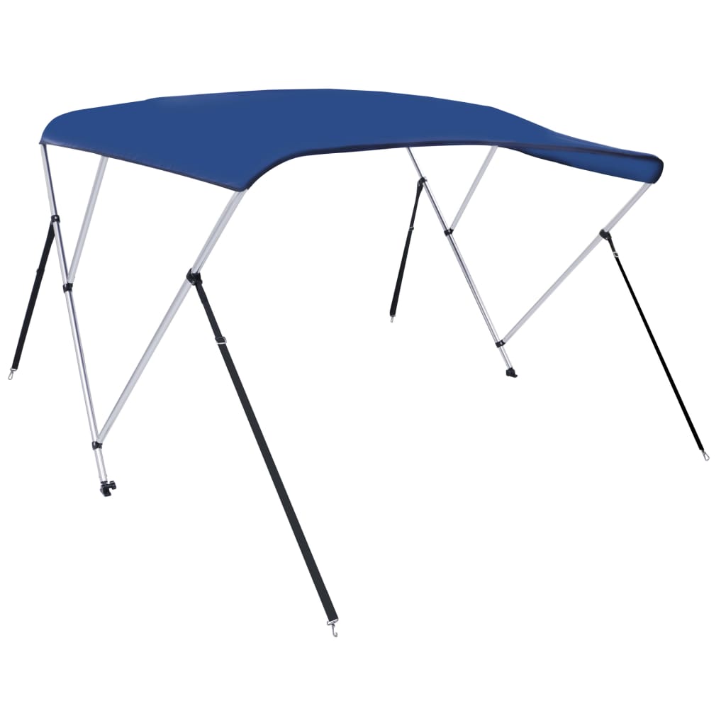 Vidaxl Biminitop 3-Boogs 183x140x137 cm Blau