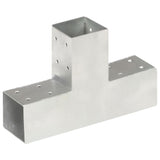 Conexiones de pila Vidaxl 4 ST T TA T. 71x71 mm de metal galvanizado