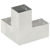 Vidaxl Pale Connection Y-Shape 71x71 mm Galvanized Metal