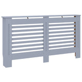 VIDAXL -Radiatorkonstruktion 152x19x81.5 cm MDF -Anthrazit