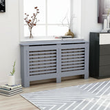 Vidaxl Radiatorom construction 152x19x81.5 cm MDF Anthracite