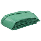 Vidaxl Safety Mat til 3,66 m rund trampolin PE Green