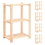 Vidaxl Späichere Racks 3-Layer 5 PC 60x38x90 cm falen MINE 150 kg