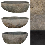 Vidaxl Washbasin Oval (29-38) X (24-31) CM řeky Stone