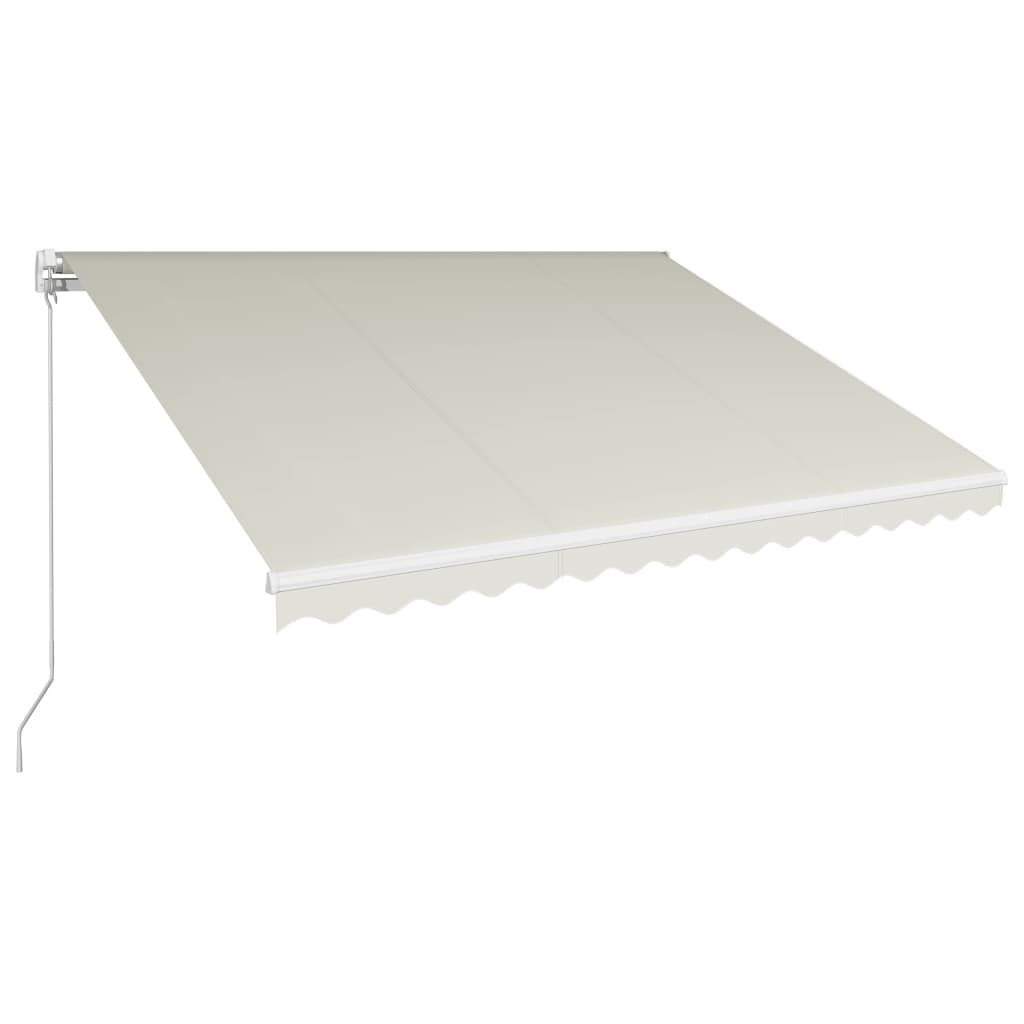 Vidaxl Luifel udvider manuelt 400x300 cm creme