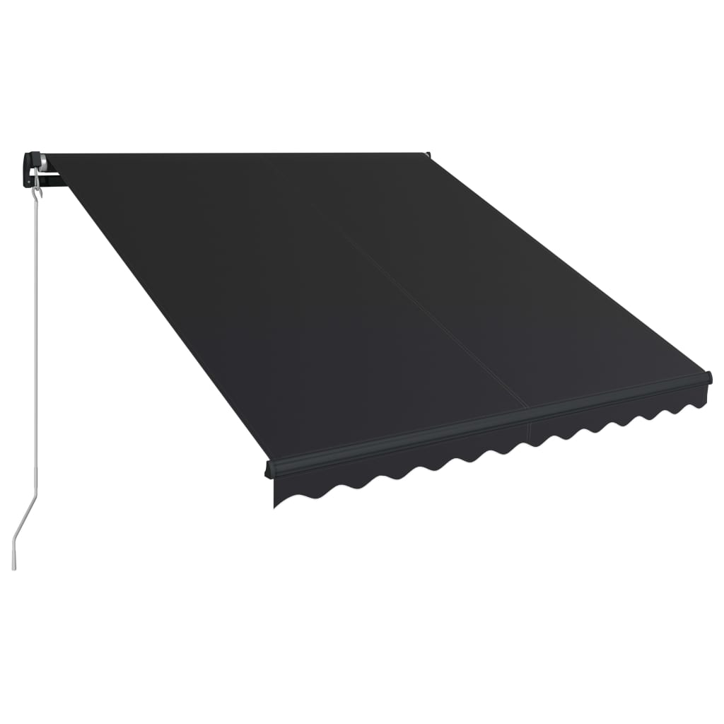 Vidaxl Luifel manually extends 300x250 cm anthracite