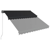 Vidaxl Luifel manually extends 300x250 cm anthracite