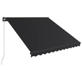 Vidaxl Luifel förlänger manuellt 350x250 cm antracit