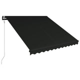 Vidaxl Luifel étend automatiquement l'anthracite de 350x250 cm