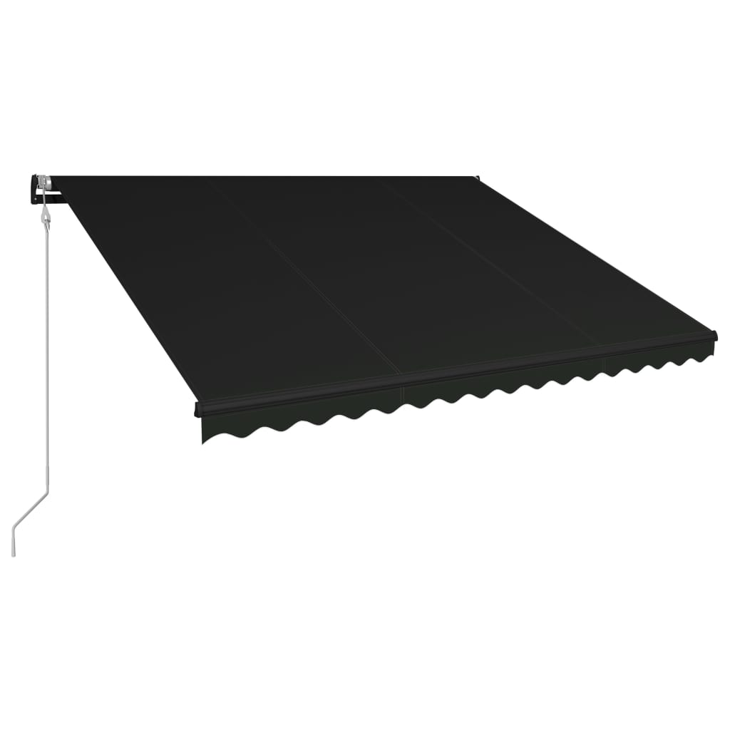 Vidaxl Luifel étend automatiquement l'anthracite de 450x300 cm