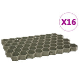 Vidaxl Grass Reterings 16 St 60x40x3 cm Green di plastica