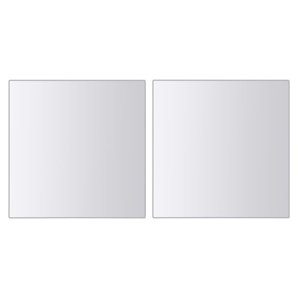 Vidaxl 16 St Mirror Tiles Multishaped Glass