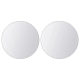 Vidaxl 16 st miroir carreaux de verre rond