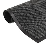 Vidaxl Droogloop Mats 2 PC Rectangular Tufted 40x60 cm Anthracite