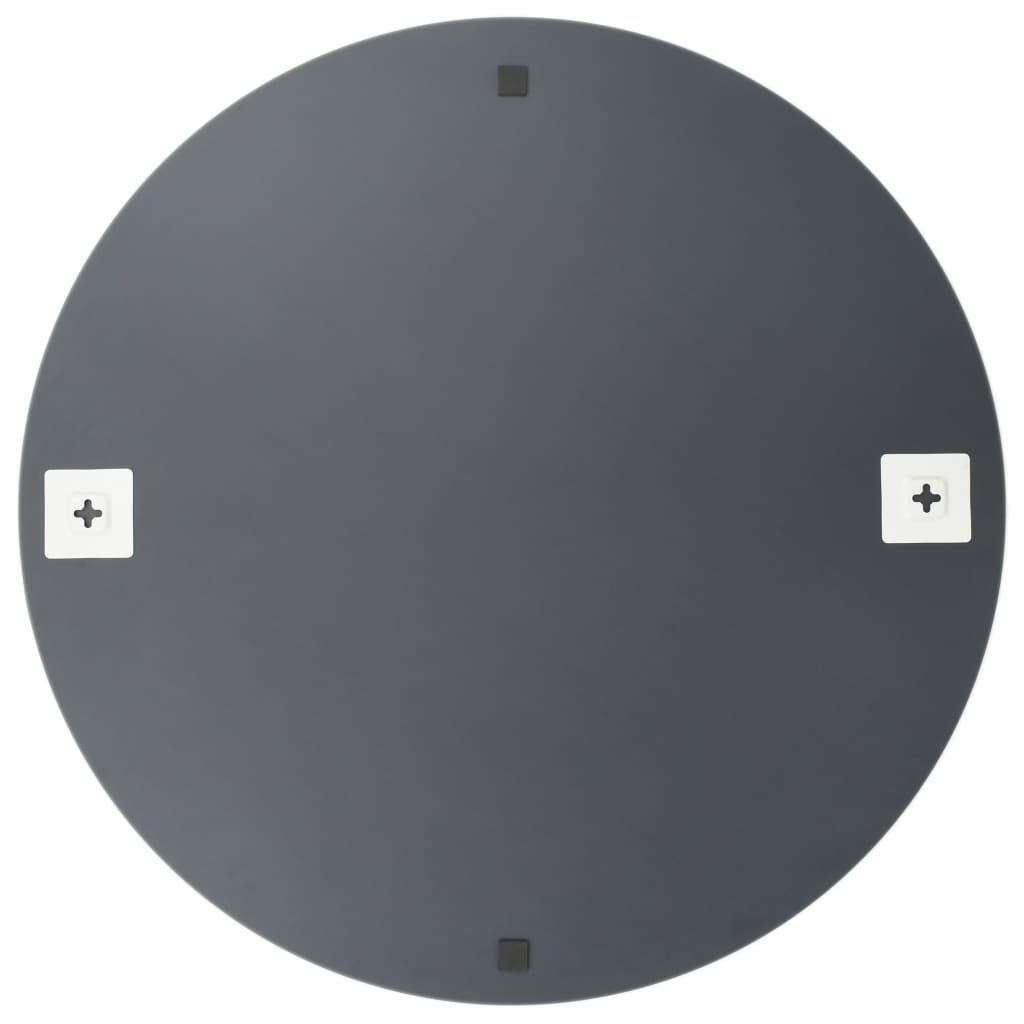 Vidaxl Wall Mirrors 2 Sts Round 70 cm glass