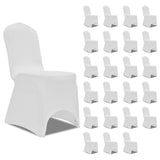 VidaXL Seat Covers Stretch 24 St White