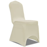 Vidaxl Seat Covers Stretch 30 St crème