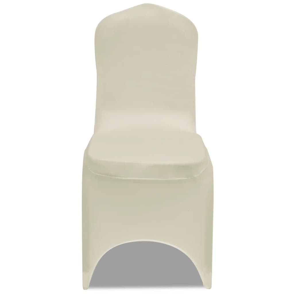 Vidaxl Seat Covers Stretch 30 St crème