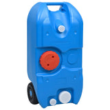 VidaXL Water tank on wheels 40 L blue