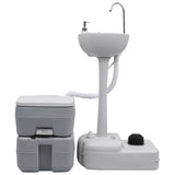 Vidaxl Camps Room a Sink Portable Grey