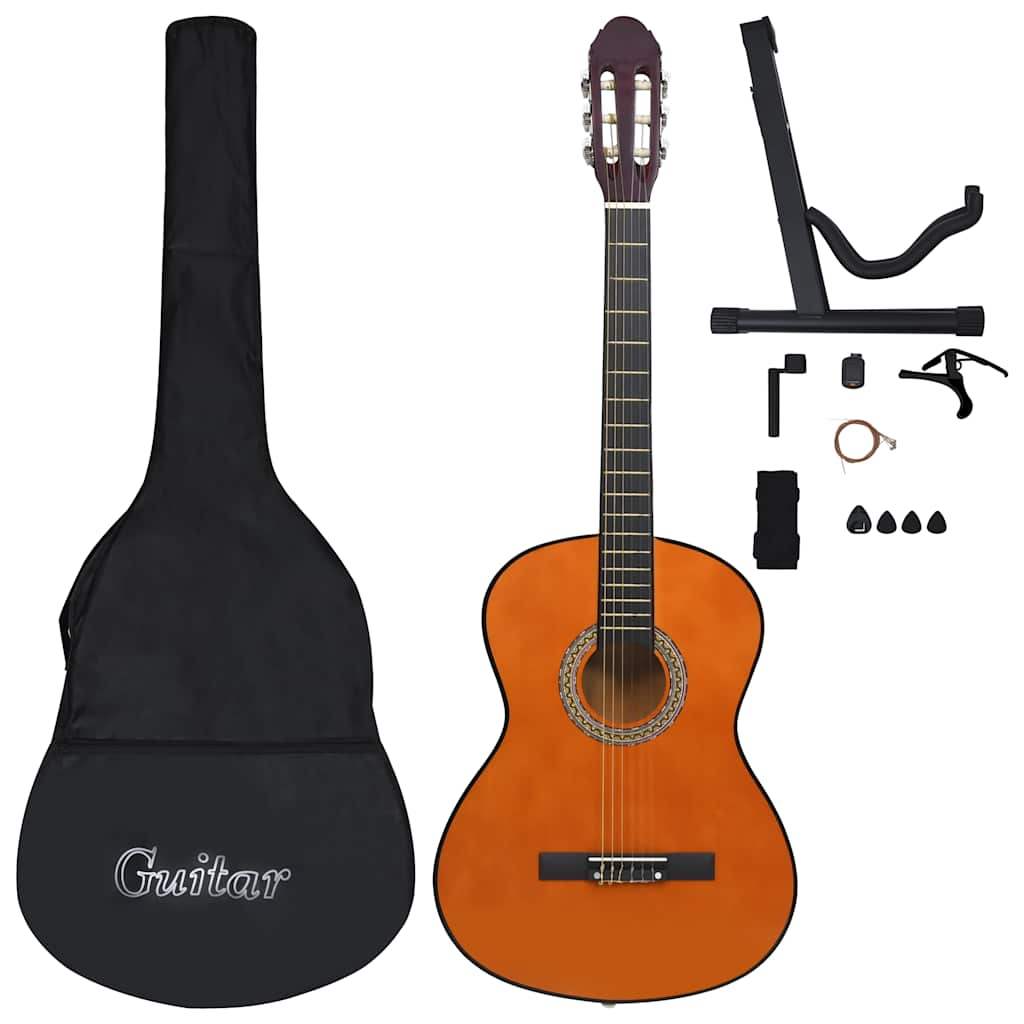 Ensemble de guitare Vidaxl 12 parties Classic débutant 4 4 39