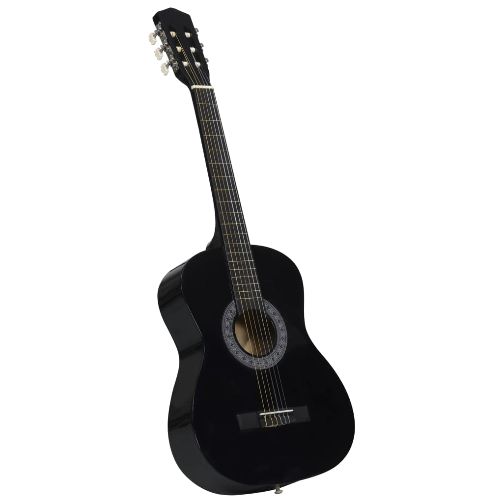 Vidaxl Guitar Classic Beginner and Children 3 4 36 Black