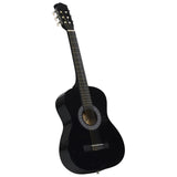 Vidaxl Guitar Classic początkujący i dzieci 3 4 36 Czarny