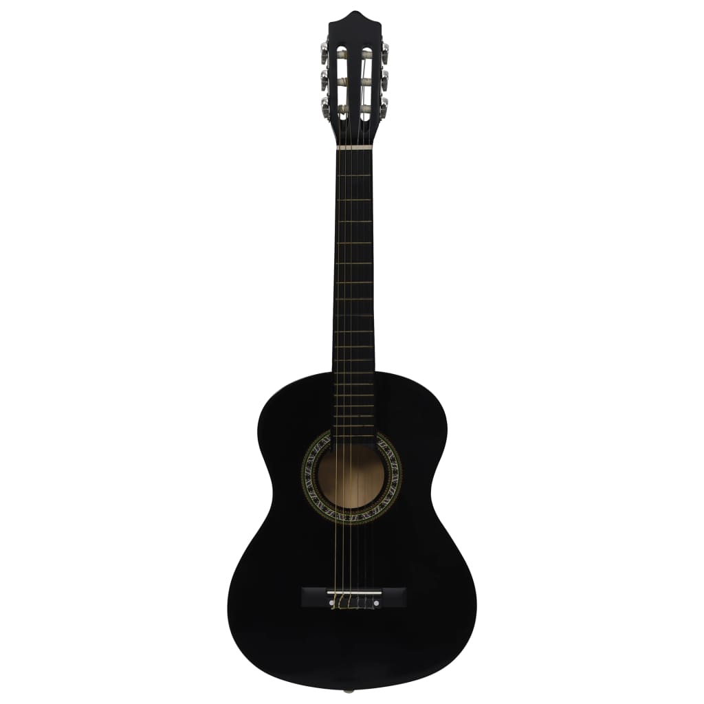 Vidaxl Guitar Classic začátečník a děti 1 2 34 Black