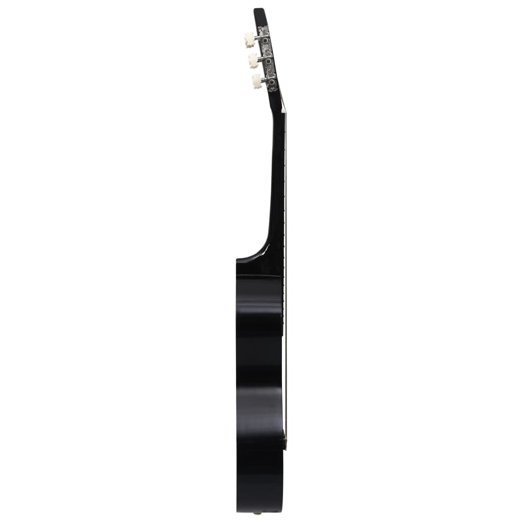 Vidaxl Gitarre Classic Anfänger und Kinder 1 2 34 Schwarz