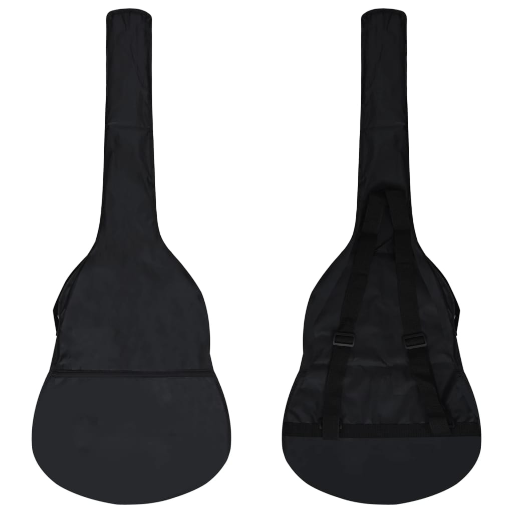 Vidaxl Set di chitarra a 8 pezzi Classic Principner 1 2 34 Black