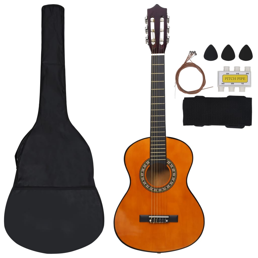 Vidaxl Guitar Guitar Set Classic Beginner 1 2 34