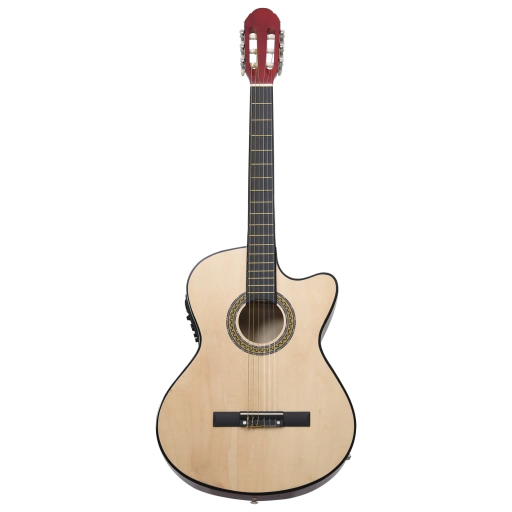 Vidaxl kytara Cutraway s ekvalizérem 6 Strings Western Classic