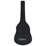 Vidaxl Guitaartas For 4 4 Classic Guitar 100x37 cm Fabric Black